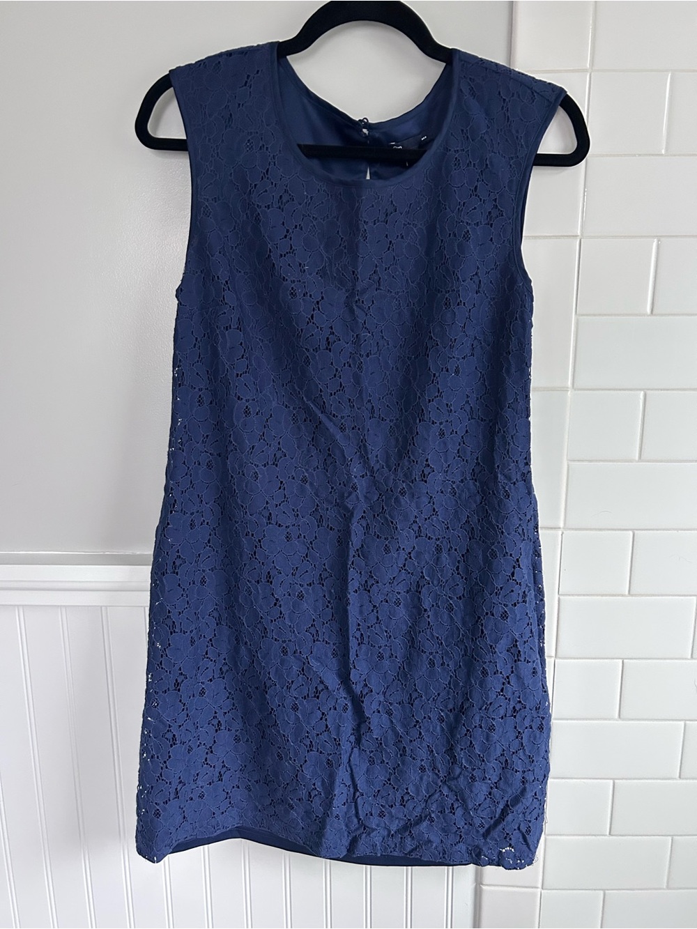 Gap Blue Lace Dress